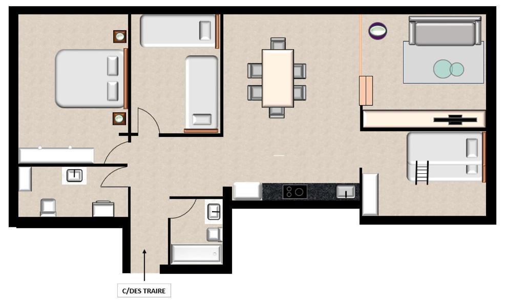 Traire - Apartamento Luminoso Cerca Del Centro 卡达克斯 外观 照片